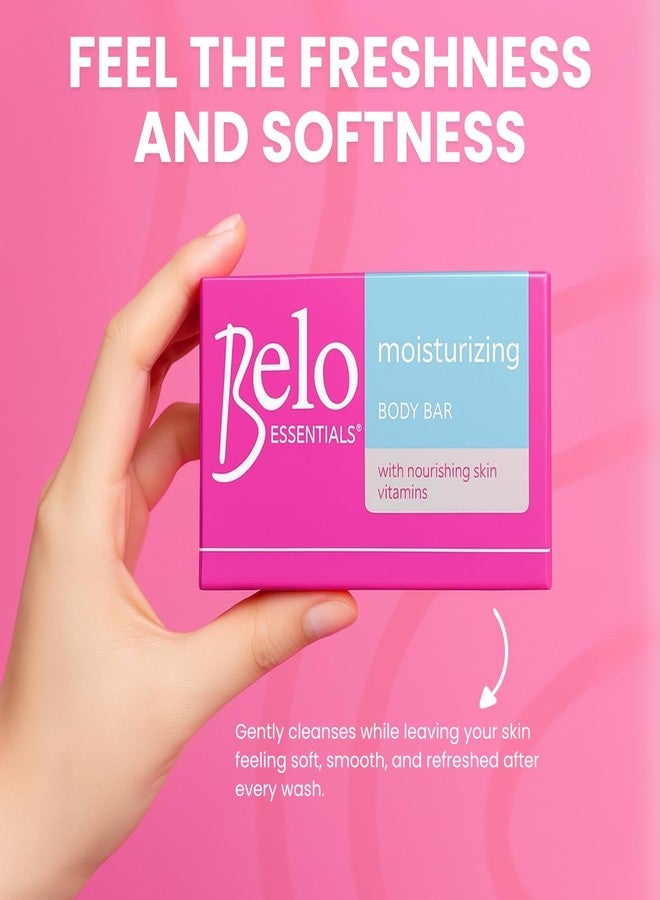 Belo Essentials Moisturizing Whitening Body Bar, 135g x 4 Bars - Image 5