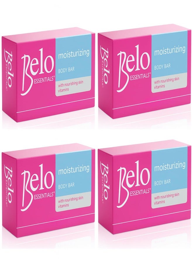 Belo Essentials Moisturizing Whitening Body Bar, 135g x 4 Bars - Image 1