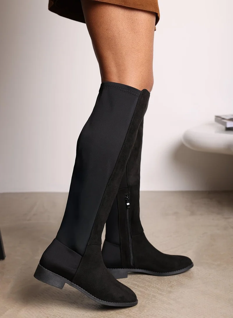 ويرز ذات فروم 'Parker' Knee High Boots With Side Zip