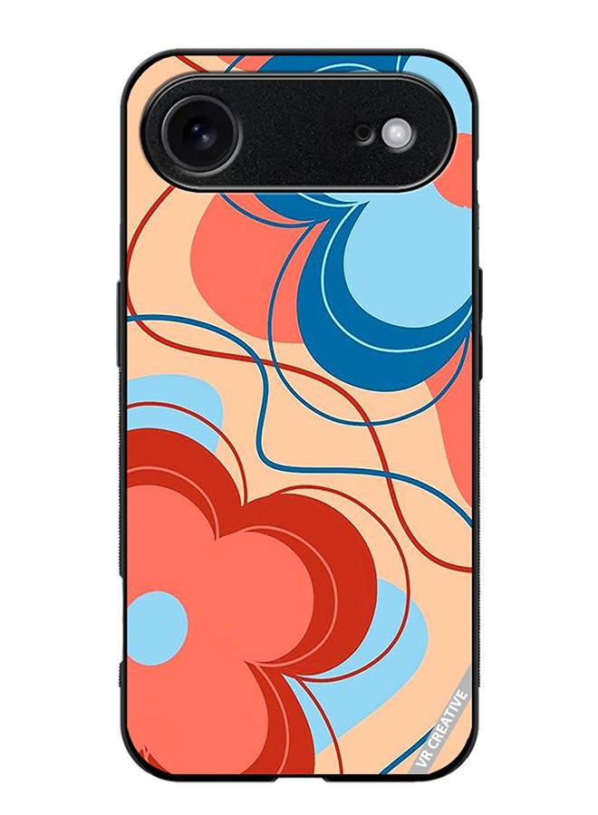 Protective Case Cover For Apple iPhone 17 Air Flower Design Multicolour