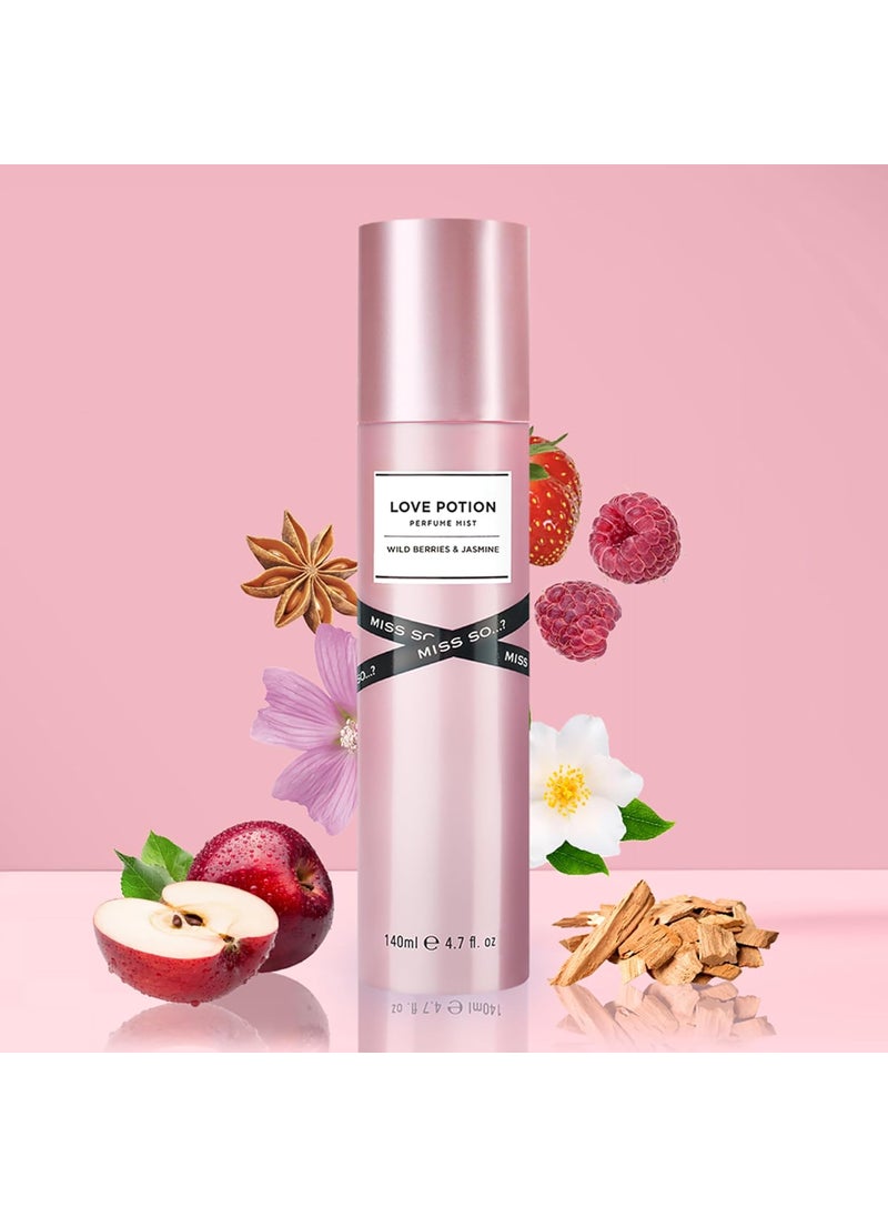 So..? So Love Potion Perfume Mist  Woody Floral Body Spray for Women  Perfume for Women with 6 Hour Wear  Vegan Body Mist  47 oz  - Image 4