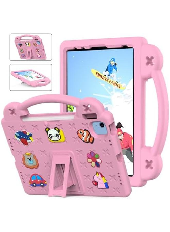 erorex Kids Case For Ipad 10Th Generation Case Kids 10.9 Inch 2022 Ipad 10Th Case Durable Shockproof Lightweight Protective Handle Stand 2022 10.9" Ipad 10Th Generation Case Child Toddlers (Pink)  - Image 4
