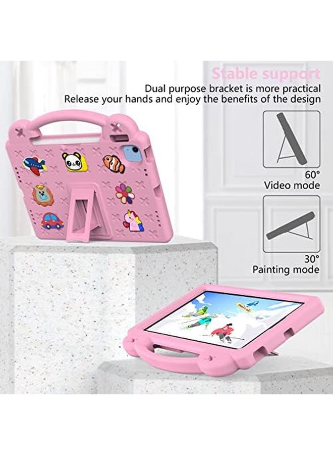 erorex Kids Case For Ipad 10Th Generation Case Kids 10.9 Inch 2022 Ipad 10Th Case Durable Shockproof Lightweight Protective Handle Stand 2022 10.9" Ipad 10Th Generation Case Child Toddlers (Pink)  - Image 3
