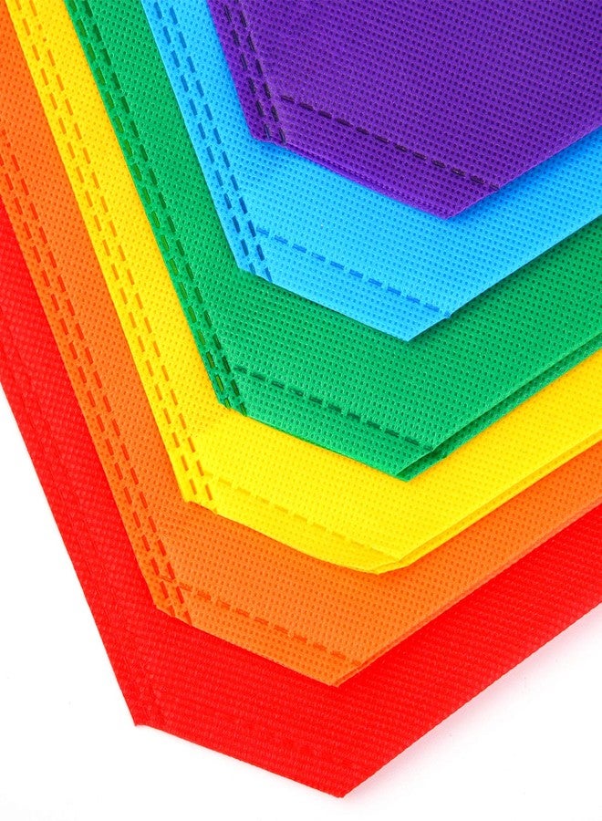 Elcoho 24 Non-woven Party Favor Bags - 9.8x9.8x3 Inch Reusable Gift Tote Bags with Handles for Wedding & Birthday Parties - Image 4