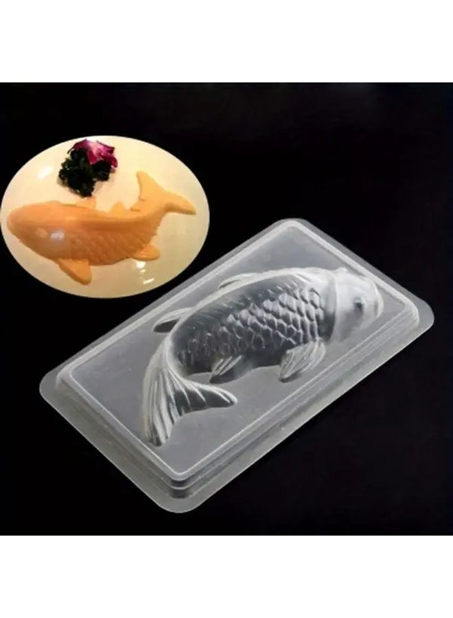 Random Color 3D Silicone Koi Fish Mold For Chocolate And Cake Decorating L - Image 3