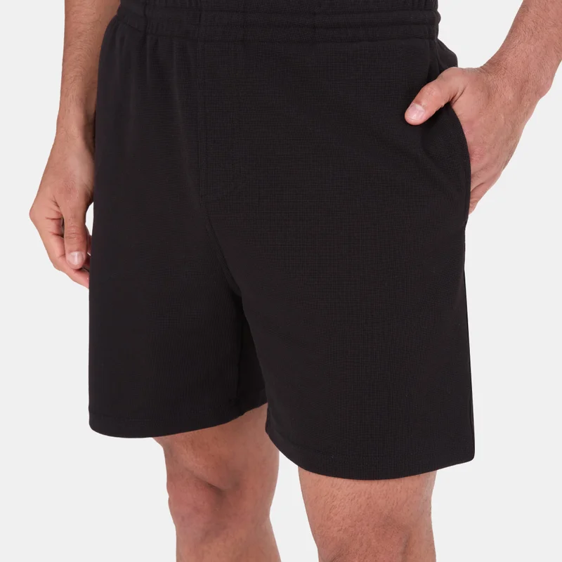Sun and Sand Sports Black Men's Waffle Shorts for Men | Best Price UAE