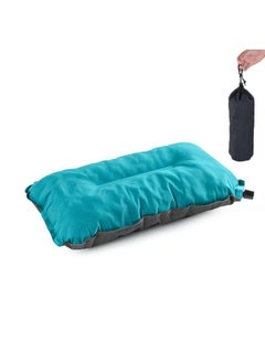 Ultralight Compact Inflatable Camping Pillow, Soft Compressible Portable Travel Air Pillow for Outdoor Camp, Sport, Hiking, Backpacking Night Sleep and Car Airplane Lumbar Support