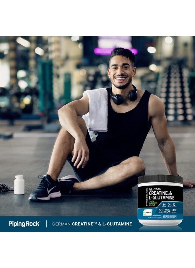 Fitness Labs - German Creatine And L Glutamine ; 1.1 Lbs ; Monohydrate Powder ; Vegan Fitness Supplement - Image 1