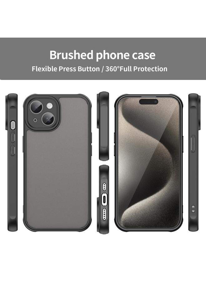 erorex Case For iPhone 15 Pro Max Fan Dun Series TPU Hybrid PC Frosted Phone Case - Image 2