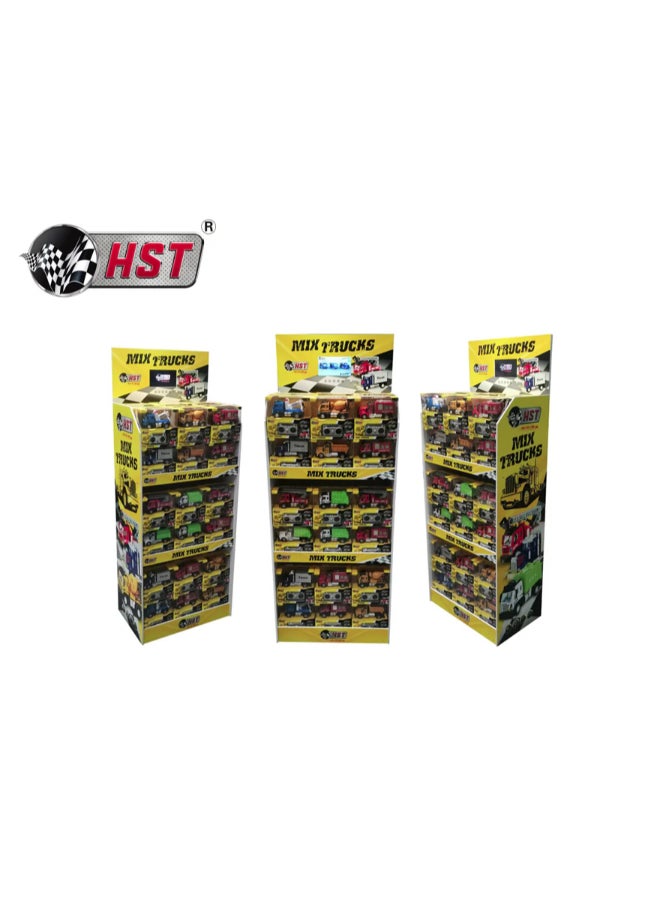 HST 1:64 Four-Way Remote Control Mini Construction Truck – Durable & Easy to Use AST - Image 1
