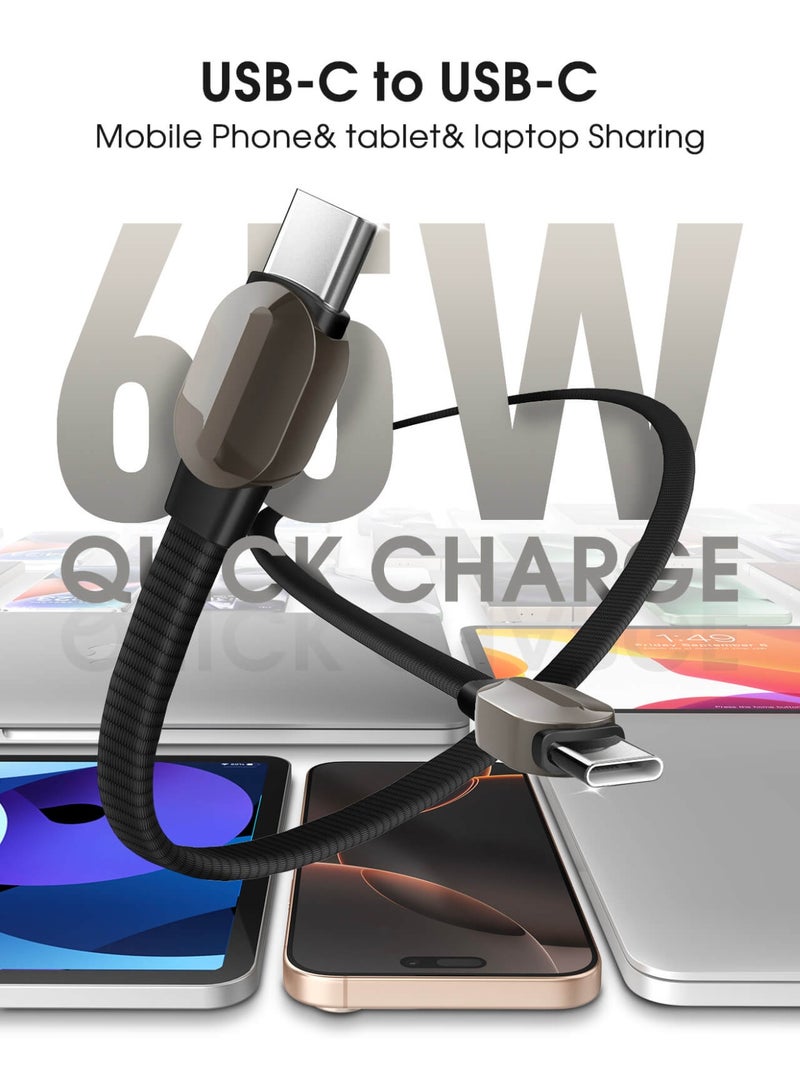 LDNIO USB-C to USB-C 65W Fast Charging Data Cable, Model LC211C - Image 4