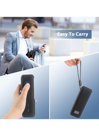 Silicone Case for Anker Zolo Power Bank 25000mAh 165W, Protective Cover for Anker Laptop Power Bank Portable Charger, Full - wrap Protection, Precise Port Cutouts (Case Only) Black - view 5