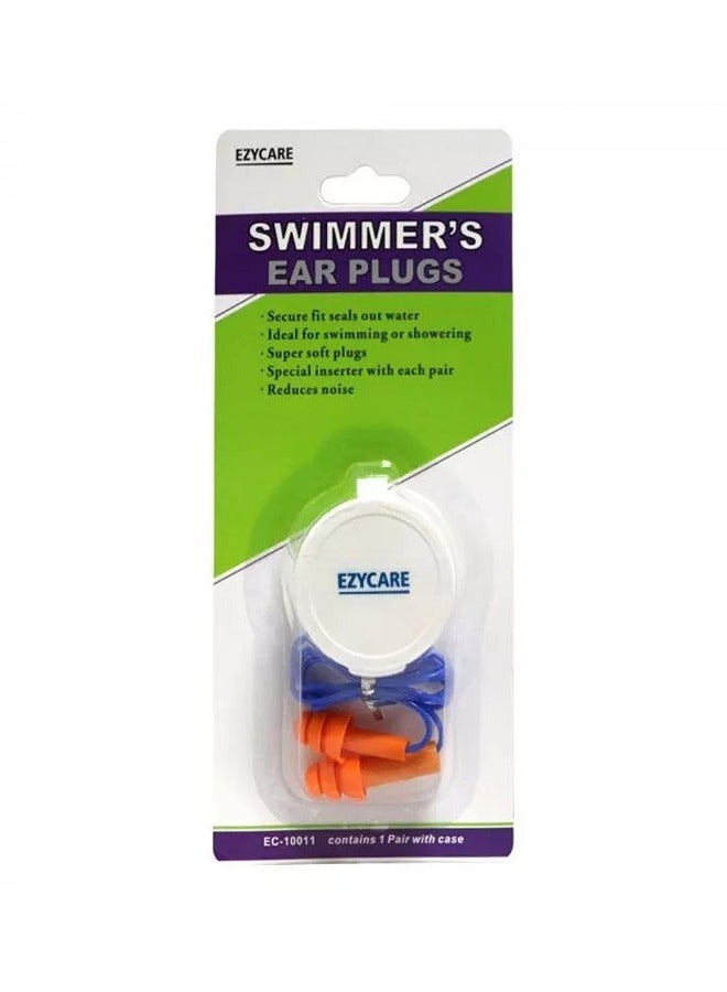 EzyCare 10011 Swimmers Ear Plug 1Pair