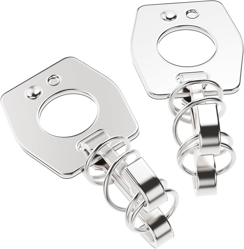 RVMATE RV Water Heater Cover Latch 2 Pack RV Water Heater Cam Lock Camper Water Heater Fastener - Image 1