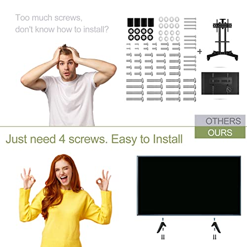 Maozhren TV Stand Screws and Washers for All TV Stand Legs Screws Kit for TCL Hisense Samsung LG Vizio JVC Onn Sony Toshiba Insignia Westinghouse Philips Sharp Roku TV Legs Universal TV Stand Screws - Image 4