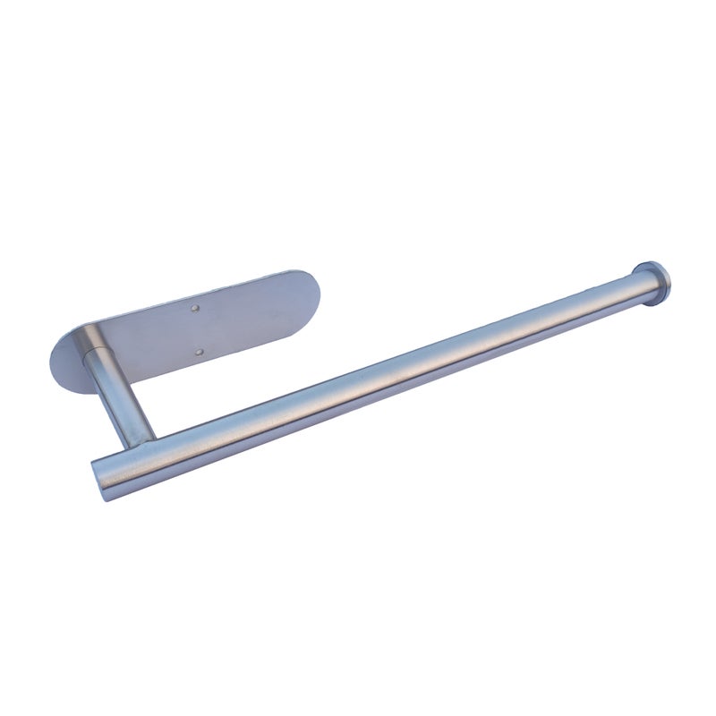 Kitchen Stainless Steel Tissue Holder Cabinet Roll Paper Holder New Hanging Cabinet Rag Holder Toilet Toilet Paper Holder Paper Rod - Image 5