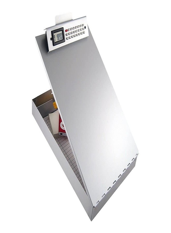 Saunders 11025 Redi-Rite Aluminum Storage Clipboard 1-Inch Clip Cap 8 1/2 x 12 Sheets Silver - Image 3