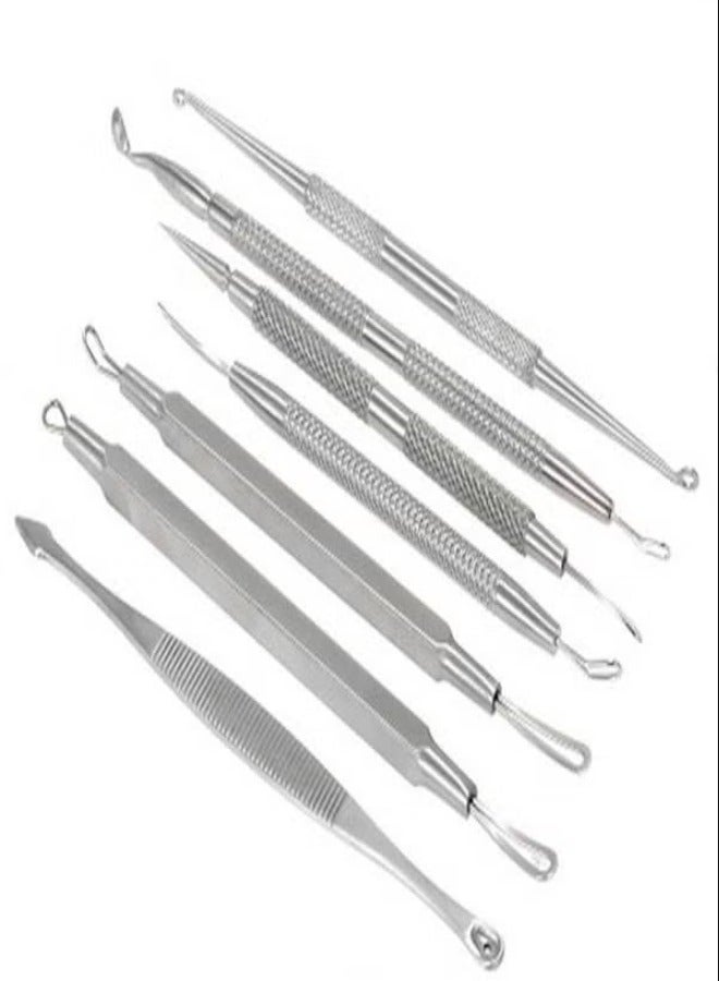 Generic 7-Piece Double-Edged Pimple Needle Set With Storage  - Image 2