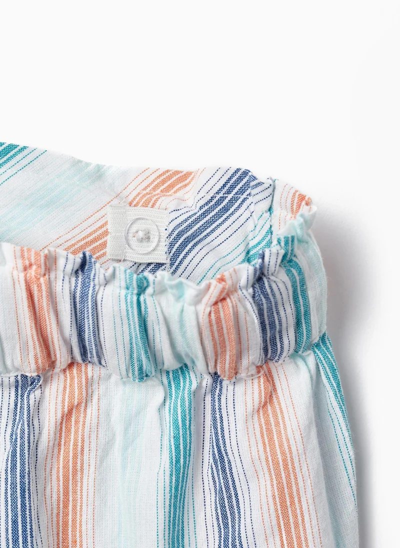 زيبي Cotton Striped Shorts for Girls 'You&Me'