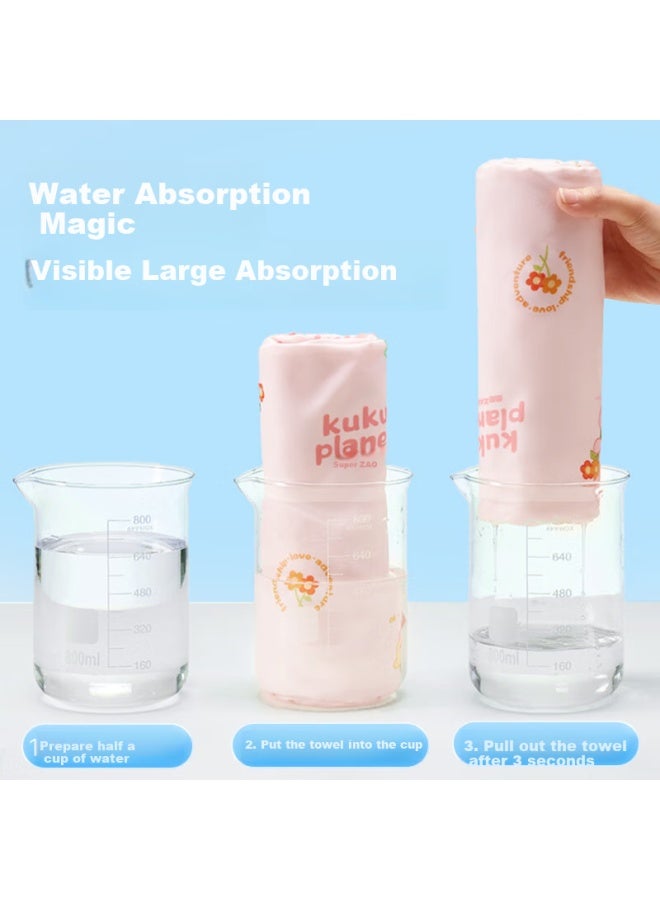 JD.com Kids Quick Dry Hooded Bath Towel For Boys And Girls, Swimming Towel With Hood, Absorbent Towel For Kids, Spa Bathrobe, Beach Towel - Image 2