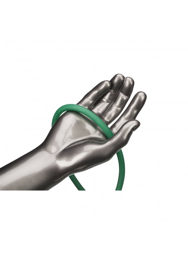 THERABAND Resistance Tubes, Professional Latex Elastic Tubing, Upper & Lower Body, Core Exercise, Physical Therapy, Lower Pilates, At-Home Workout, & Rehab, 25 Foot, Green, Heavy, Intermediate Level 1 - Image 3