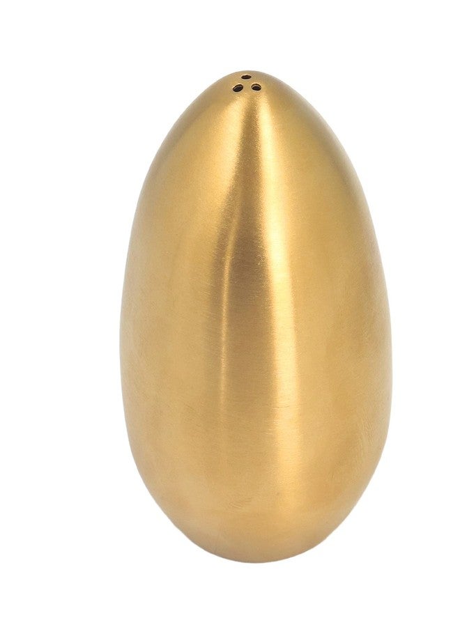 Moofey Gold Salt Shakers, Egg Shaped Salt Dispenser for Outdoor Barbecue Restaurant Banquet Party - Image 1