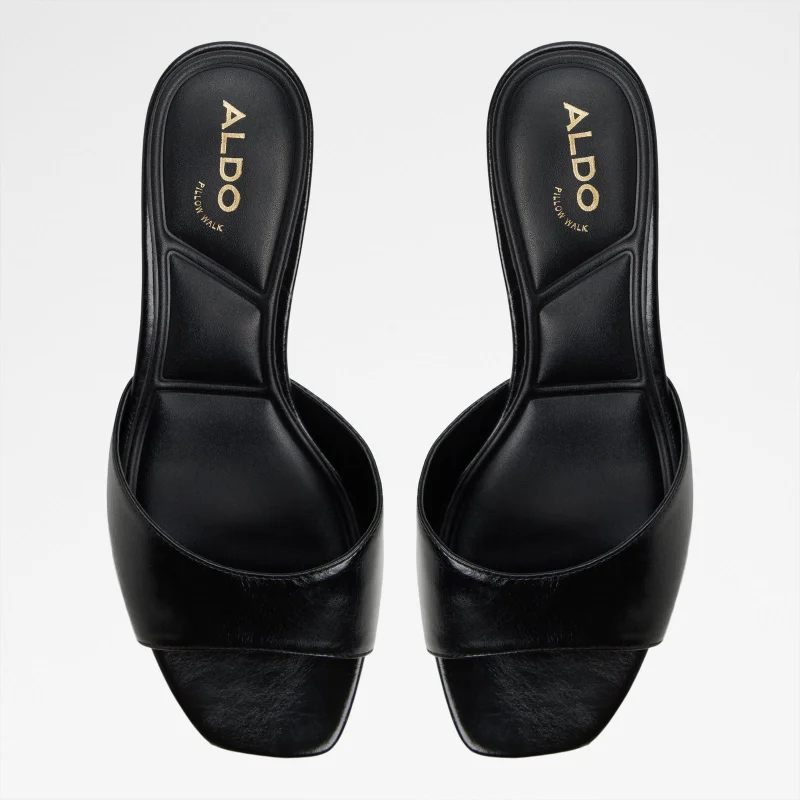 ALDO  HAEDEN Textured Heeled Sandals for Women | Best Price UAE
