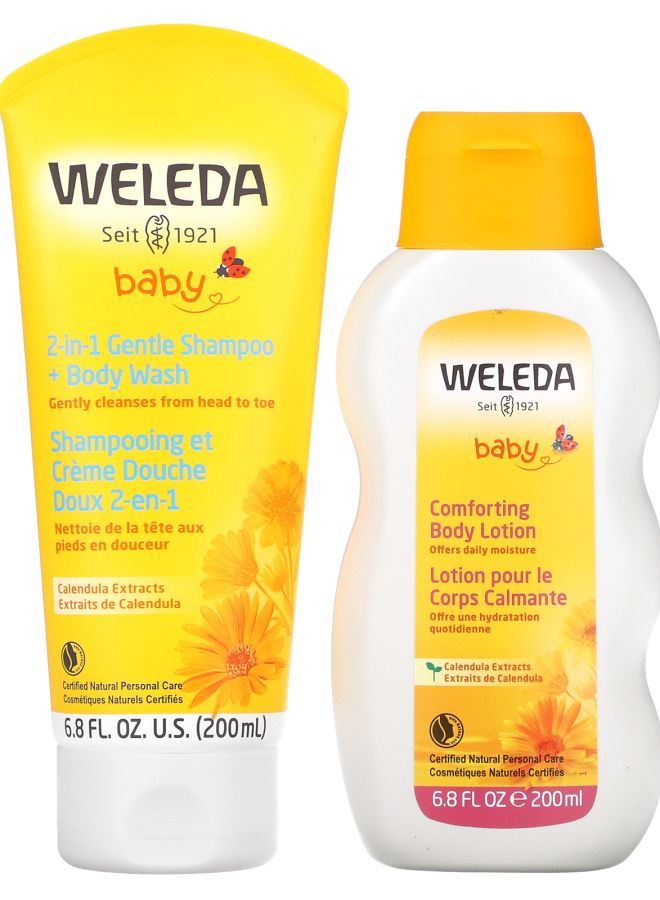 Weleda Baby Bundle Set Calendula 2 Piece Set