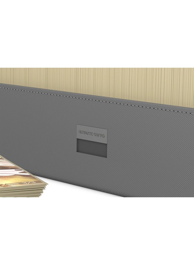 Ultimate Guard حافظة Ultimate Guard Arkhive 800+، علبة بطاقات TCG مزدوجة الأكمام لـ 800 بطاقة، رمادي، متوافقة مع Boulders، إغلاق مغناطيسي وبطانة داخلية من الألياف الدقيقة - Image 4