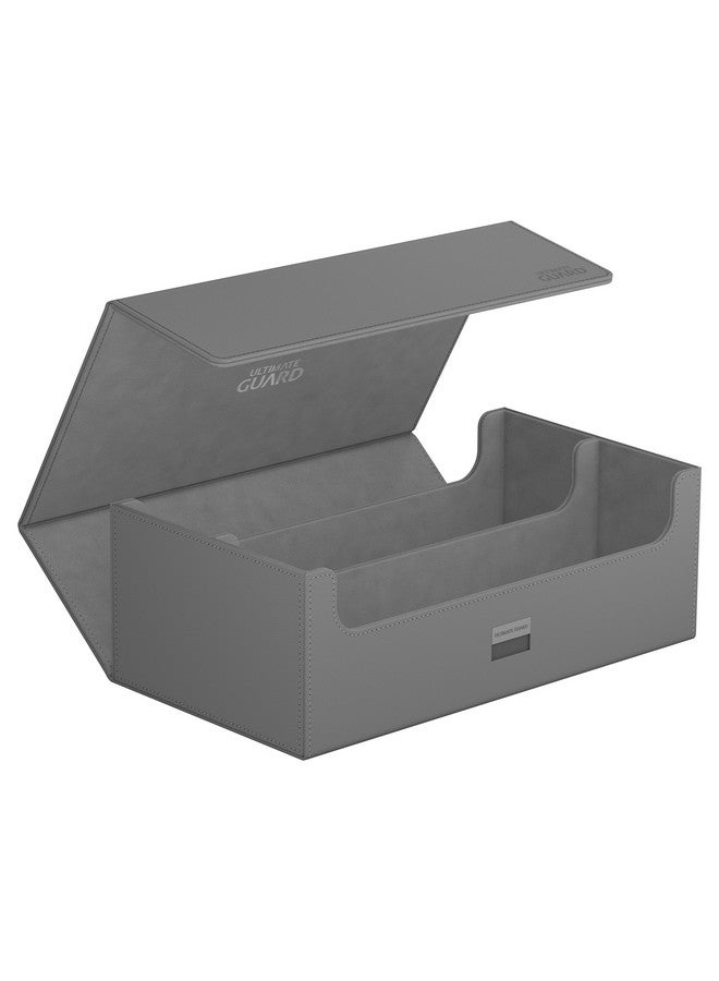 Ultimate Guard حافظة Ultimate Guard Arkhive 800+، علبة بطاقات TCG مزدوجة الأكمام لـ 800 بطاقة، رمادي، متوافقة مع Boulders، إغلاق مغناطيسي وبطانة داخلية من الألياف الدقيقة - Image 2
