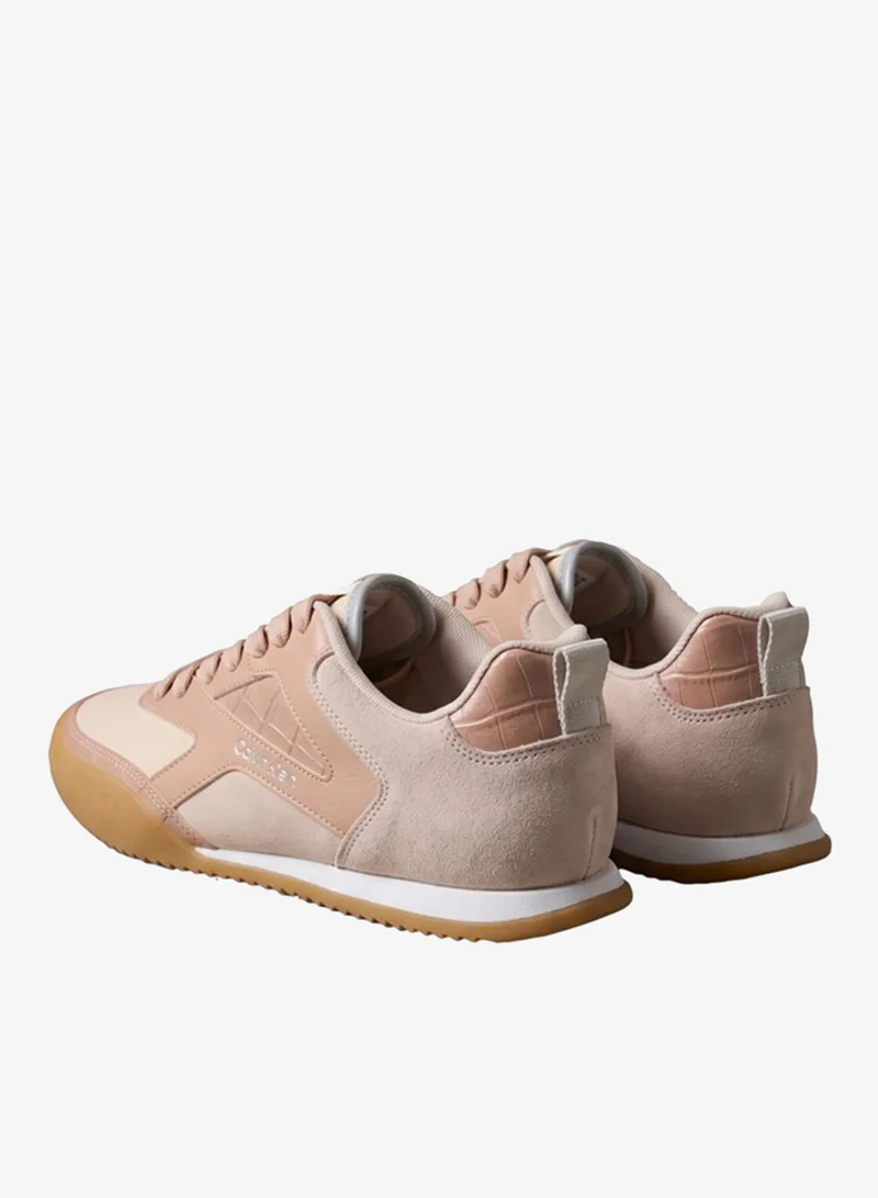 Calvin Klein  CK KAYLA - Croc-Effect Runner Trainers for Women | Best Price UAE