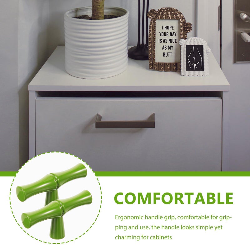 Zinc Alloy Kitchen Cabinet Handles Shaped Drawer Pulls Decorative Hardware Set - Image 4