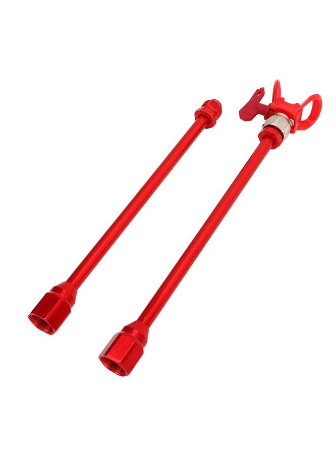 Thoraya 2PCS Spray Extension Rod G7/8 14 Stainless Steel Sprayer Tip Extension Pole Replacement for Home Red  - Image 5