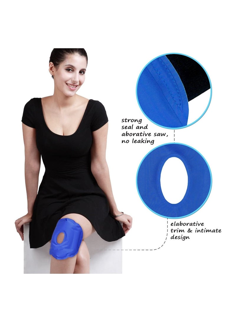 2 Pack Reusable Knee Cold Gel Pack for Knee Replacement Surgery Recovery Bursitis Arthritis Pain Relief - Image 3