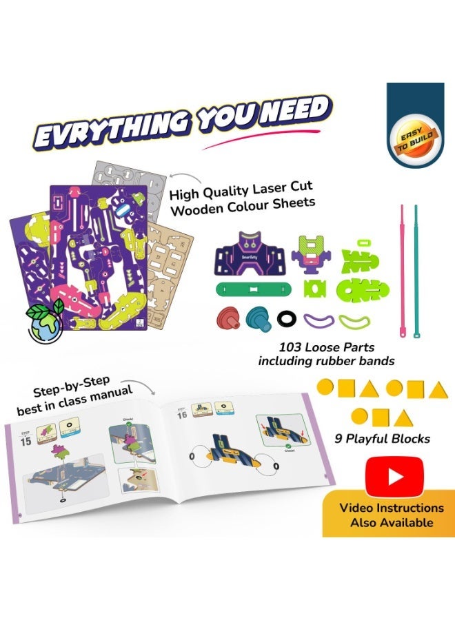 Smartivity Robotic Arm for Kids 8-14 Years | Handheld Grabber with Flexible Neck | Birthday/Christmas Gift for Boys & Girls I Educational Science Toy for Creative Play for 8,9,10,11,12,13,14 Years - Image 5