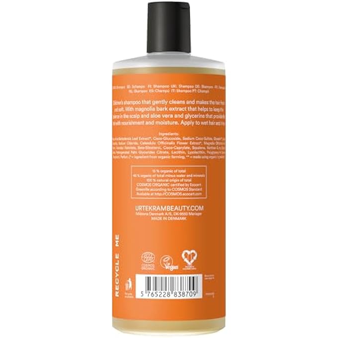 Urtekram KINDER SHAMPOO BIO, MILDE PFLEGE, 500 ML - Image 3