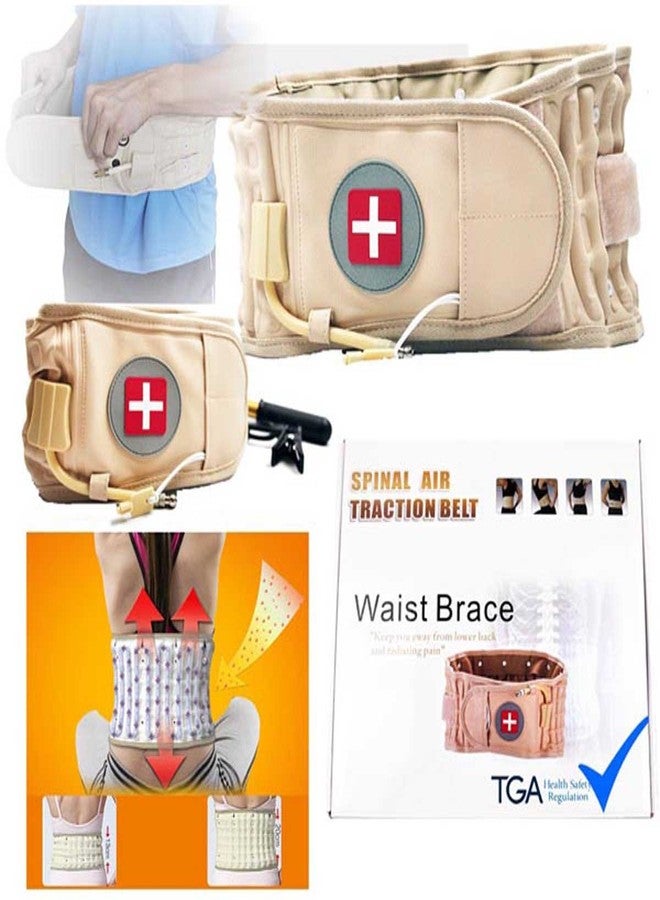 EHM Ho Physio Decompression back Belt Pain Lumbar support by EHM Small medium Large - Image 1