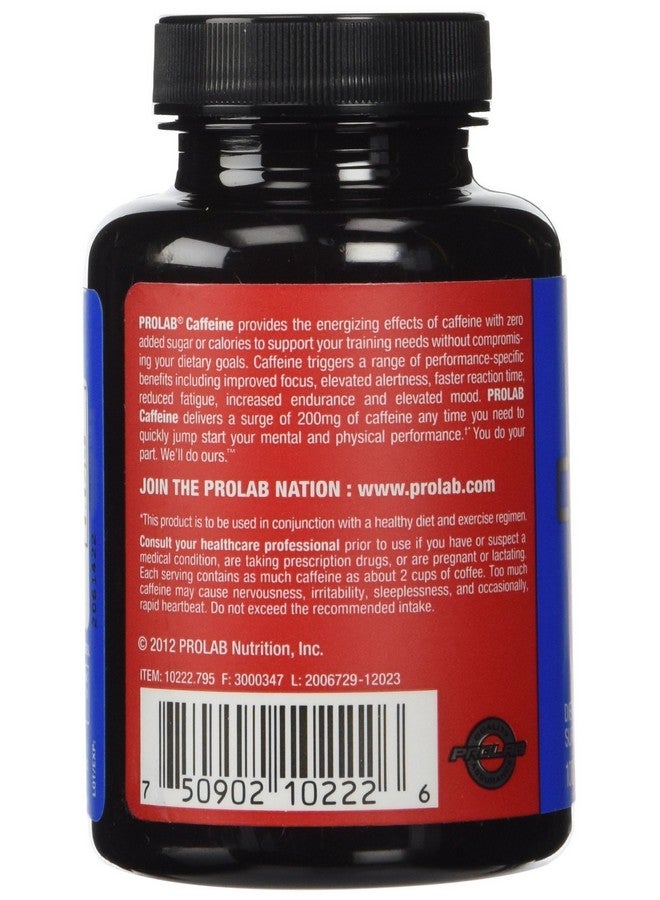 PROLAB ProLab Caffeine Tablets 100 Count  - Image 4