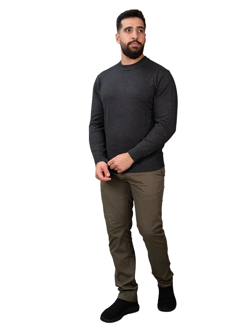 GIORDANO Men's Slim Taper Stretch Twill Pants