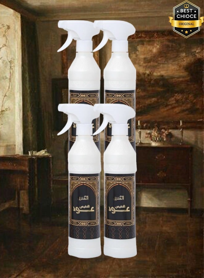 بانافع 4 قطع معطر جو عود النفيس 500 مل - Image 1