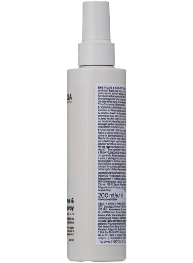 Indola Volume & Blow-Dry Spray - Image 4