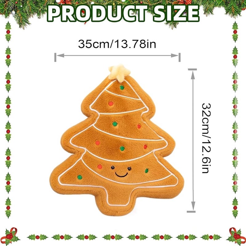 Christmas Tree Pillow Soft Decorative Cushion for Bed Sofa Winter Home Decor - Image 3