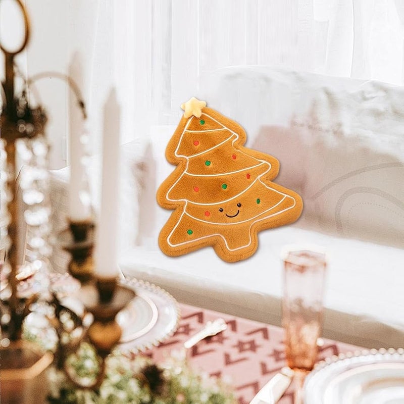 Christmas Tree Pillow Soft Decorative Cushion for Bed Sofa Winter Home Decor - Image 4