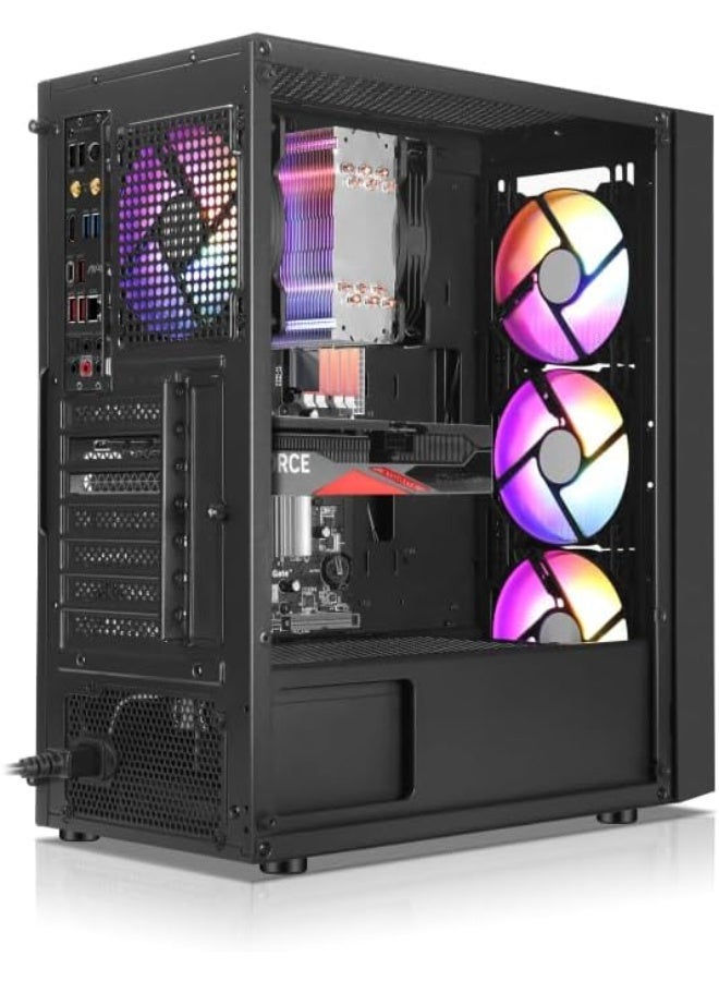 حاسوب ألعاب: Corei7 | RX 580 8GB رسومات | 512GB SSD NMVE/SATA | 16GB RAM | ويندوز 11 | جاهز للإنترنت WIFI 6 - Image 3