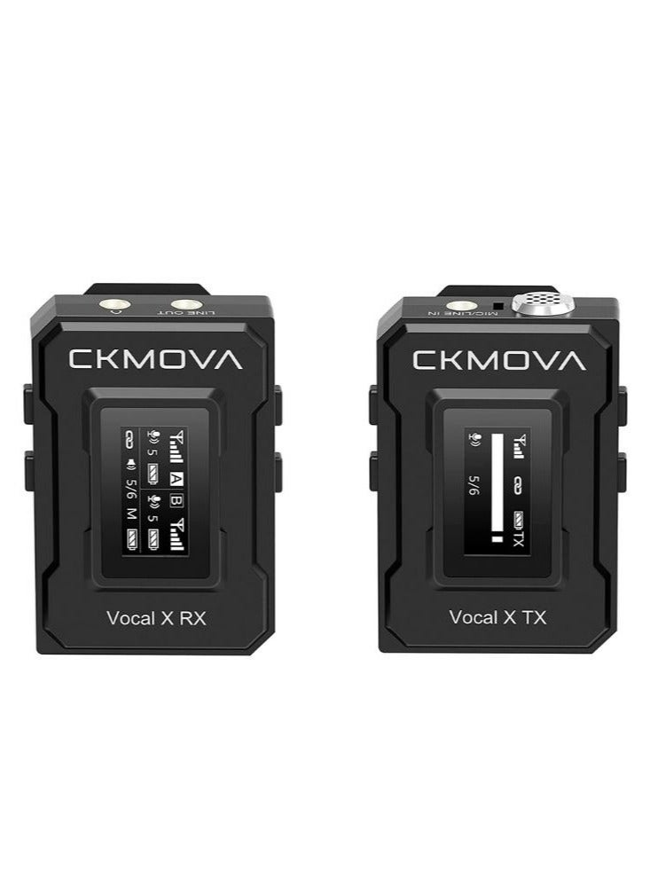 CKMOVA Wireless Microphone System 2.4GHZ Dual Channel - Image 1