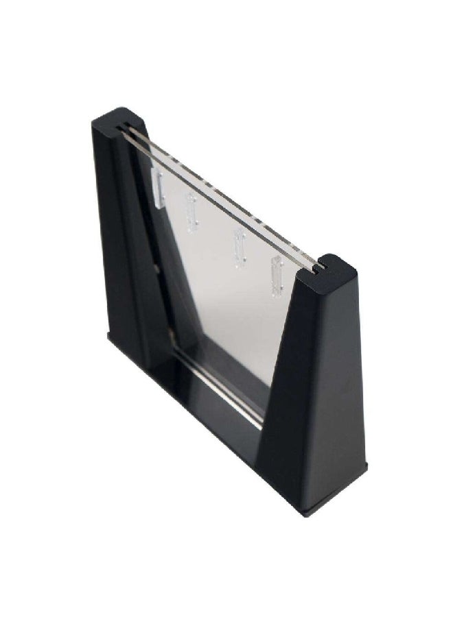 HATCHEN 6-Piece Stainless Steel Sharp Blade Kitchen Knife Set with Storage Block Grey 35.5 x 8.8 x 27.5 cm AH80 - Image 3