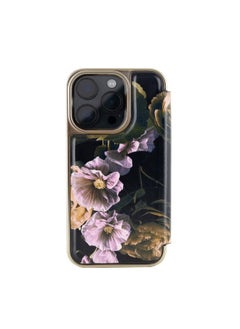 iPhone 15 Pro Max Case -  Mirror Folio - Paper Flowers