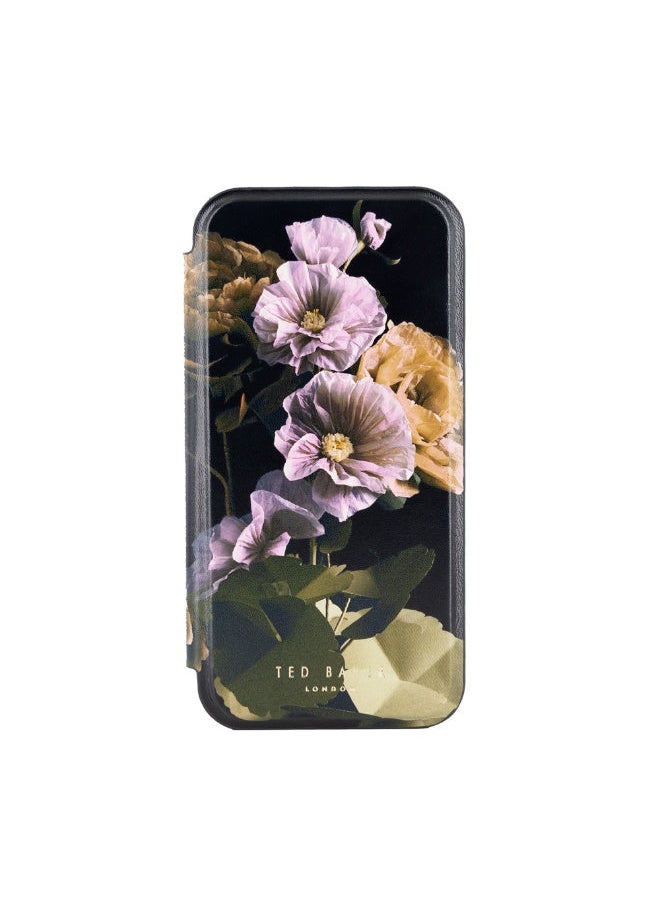 Ted Baker - iPhone 15 Pro Max Case -  Mirror Folio - Paper Flowers - Image 1