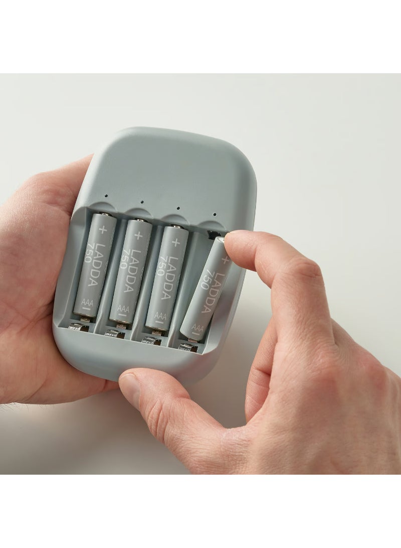 Ladda Rechargeable battery, HR03 AAA 1.2V, 750mAh - Image 2