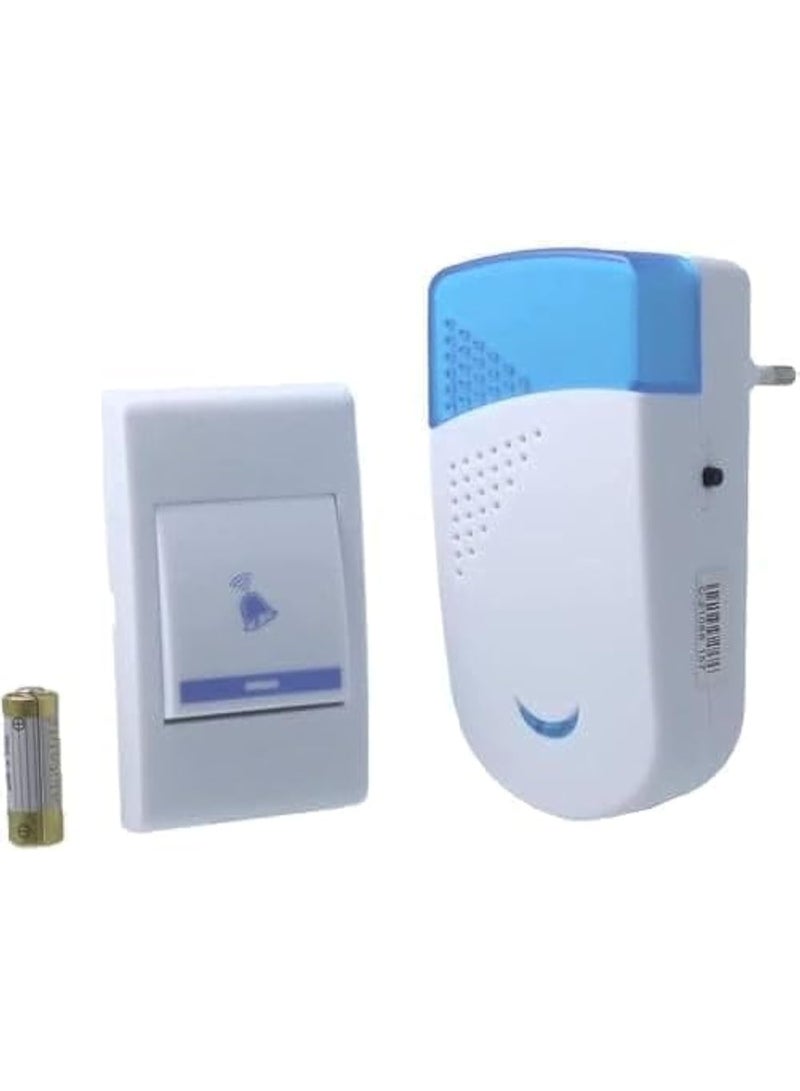 Wireless doorbell with remote control - 12 tones - easy to use - for offices, clinics, and homes - in various designs